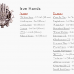 Iron Hands results