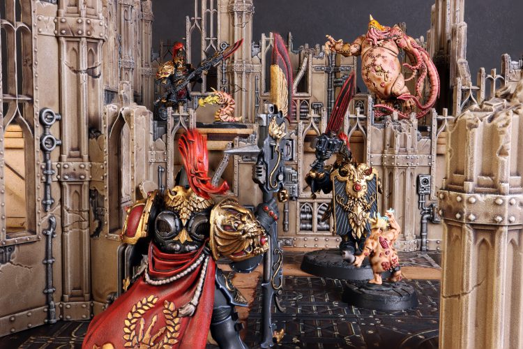 Custodes vs Gellerpox Infected