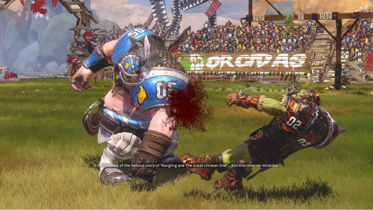 blood bowl 2 orc defense