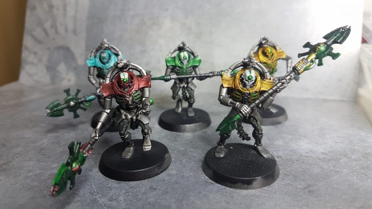 Necron color scheme generator design