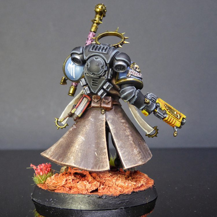 Reverse view of a Rainbow Wariors Chaplain