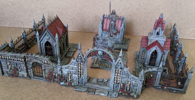 Warhammer Games Workshop Sigmarite Mausoleum and Base A W6