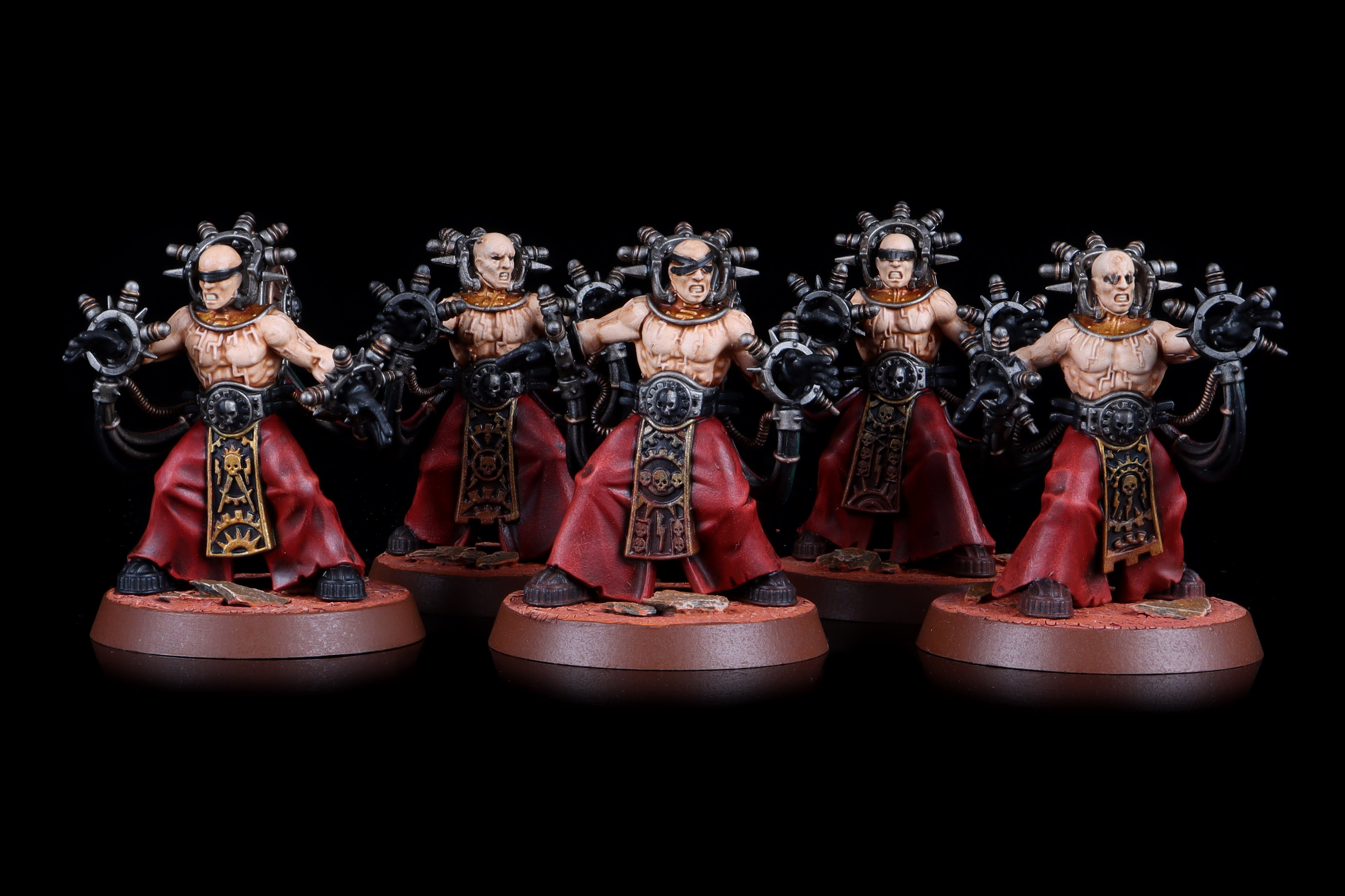 Adeptus Mechanicus - Corpuscarii Electro-Priests