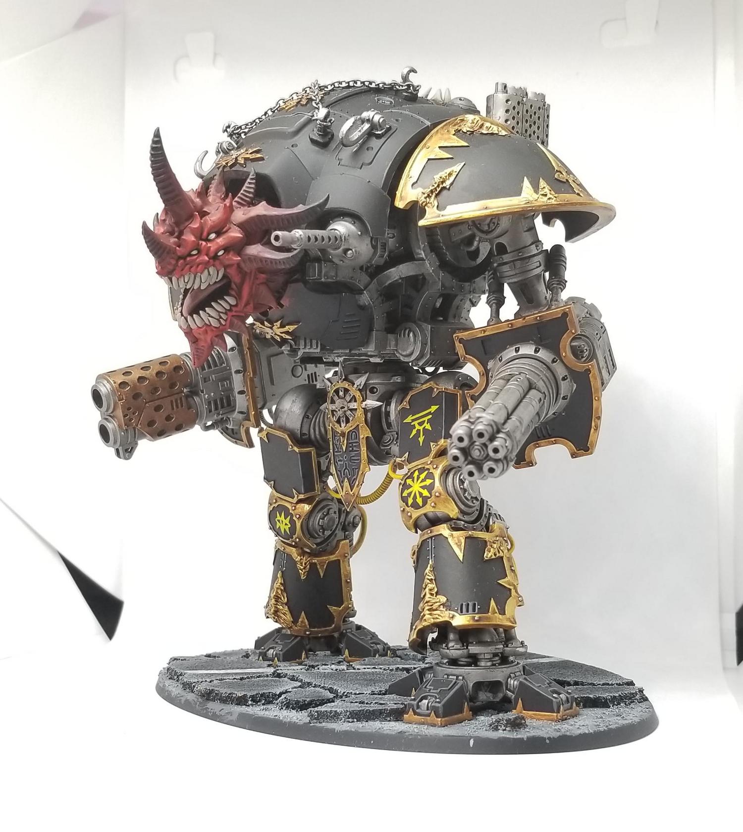 How to Paint Everything: Chaos Knights - Goonhammer