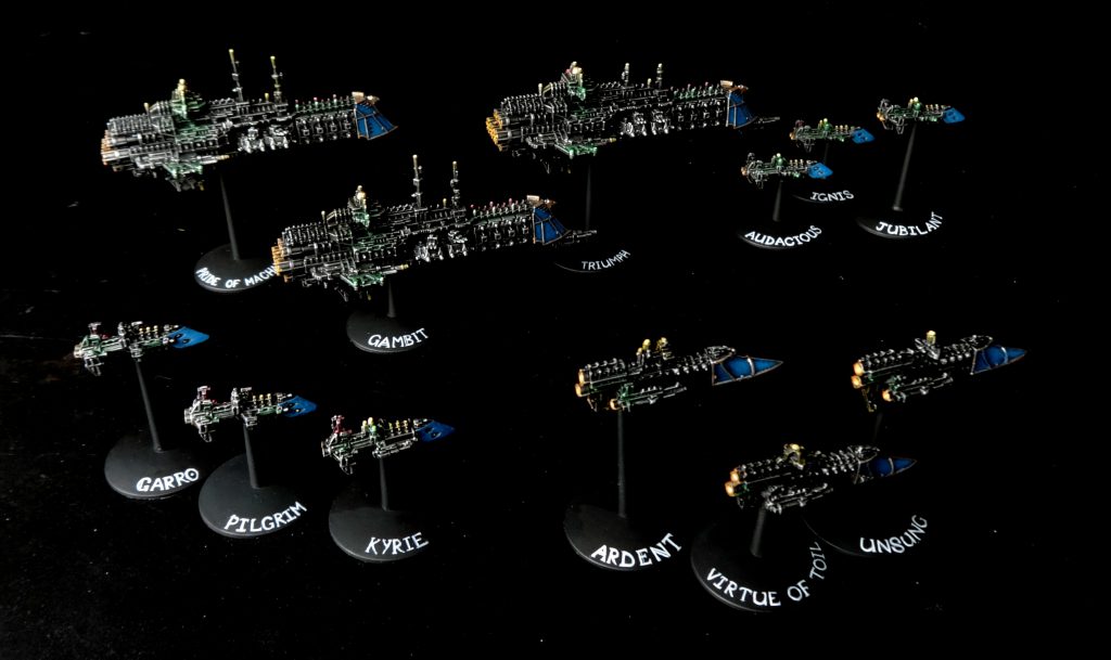 battlefleet gothic armada ship list