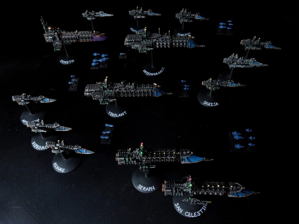 Battlefleet Gothic Part 2 The Core Fleets Goonhammer