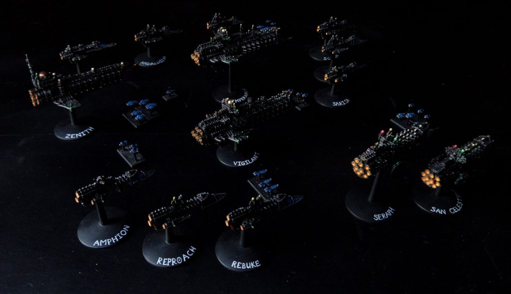 Battlefleet Gothic Part 2 The Core Fleets Goonhammer