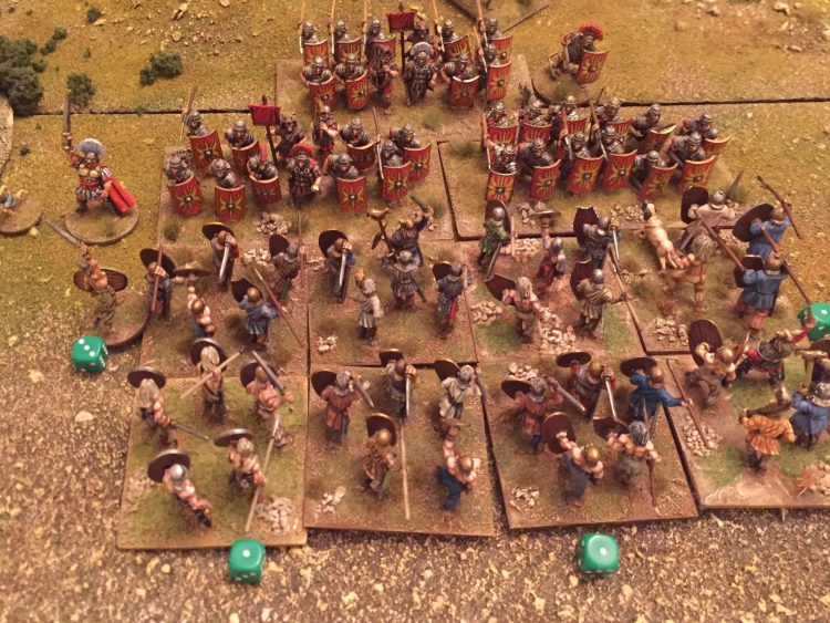 Barbarians attack with fervour