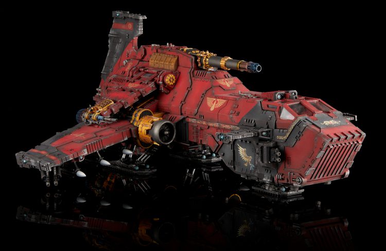 Blood Angels Thunderhawk Gunship