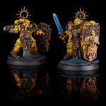 Imperial Fist Captain and Lieutenant from Indomitus