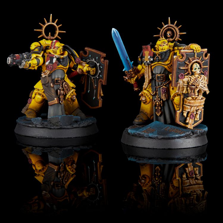 Imperial Fist Captain and Lieutenant from Indomitus