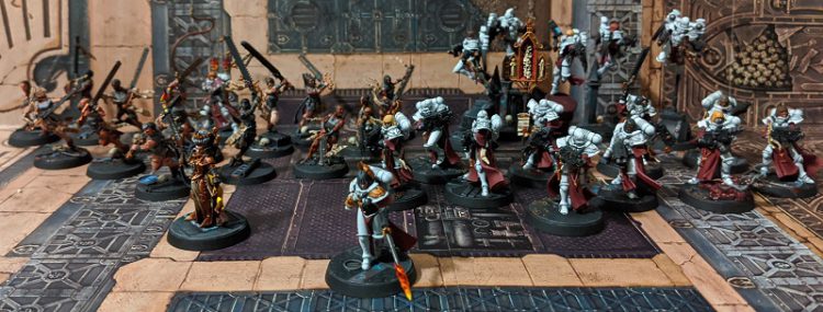 Sororitas Crusade Army Group Shot