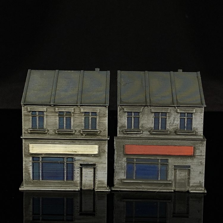 European buildings in 15mm scale. Credit: Mike Bettle-Shaffer