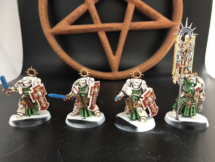 Dark Angels Blade Guard Veterans and Ancient