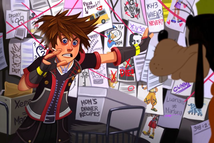 Visual Description of the Kingdom Hearts Story