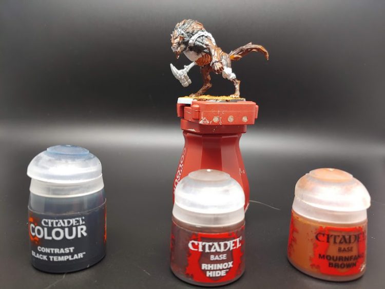 How To Paint A Wolf Miniature - Deshazo Witter