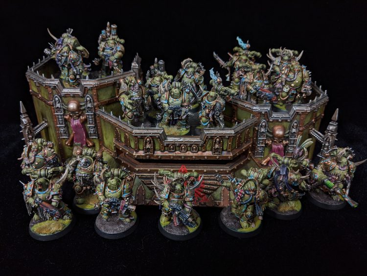 Finally settled on a style for my Death Guard. : r/deathguard40k