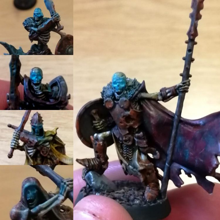 How to Paint Skulls and Bone on Miniatures (3 Easy Steps) - Tangible Day