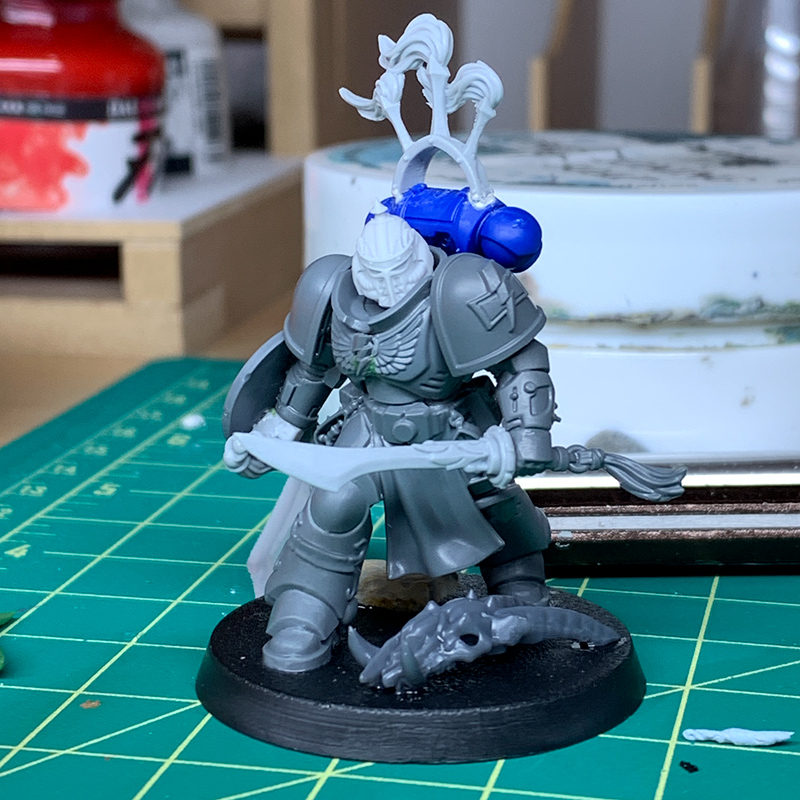 White Scars Chapter Champion WIP Credit: Alfredo Ramirez