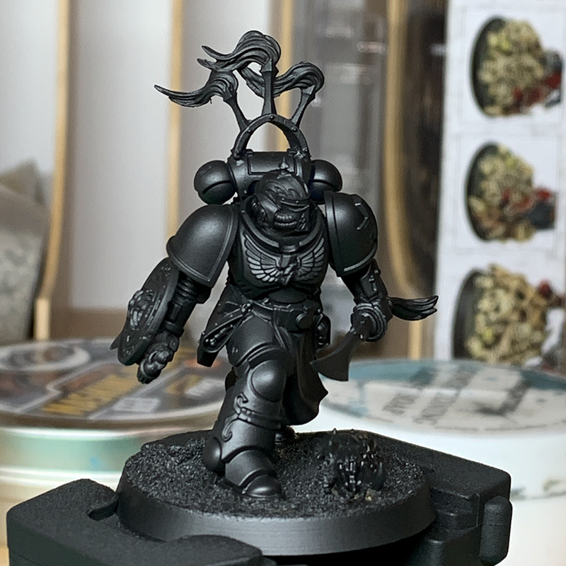 White Scars Chapter Champion WIP Credit: Alfredo Ramirez