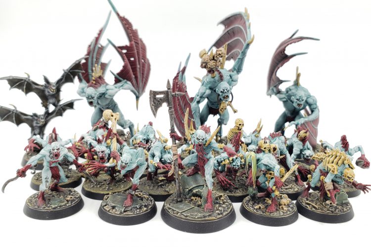 10 Crypt Ghouls NEW with bases Warhammer Age of Sigmar Flesh Eater Courts 
