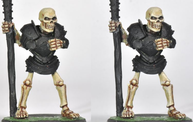 bleached bone army painter vs skeleton