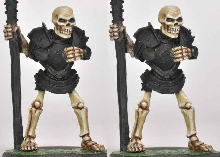 How to Paint Skulls and Bone on Miniatures (3 Easy Steps) - Tangible Day