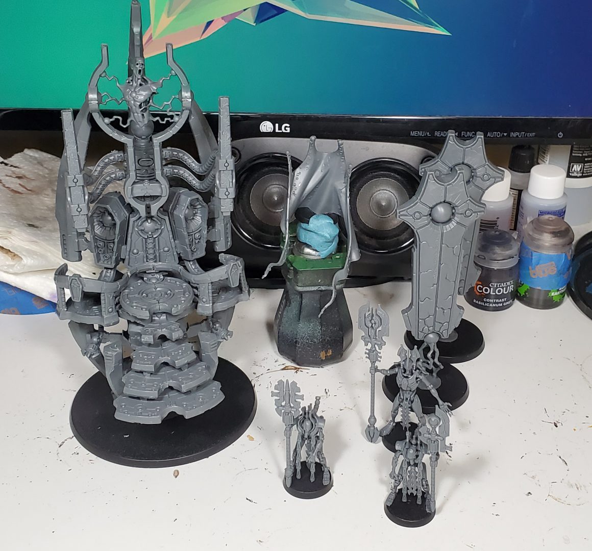 How to Paint Everything Szarekh, The Silent King Goonhammer