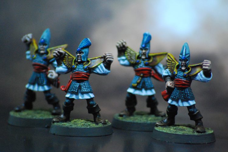 High Elf Linemen - Painted by ineptmule