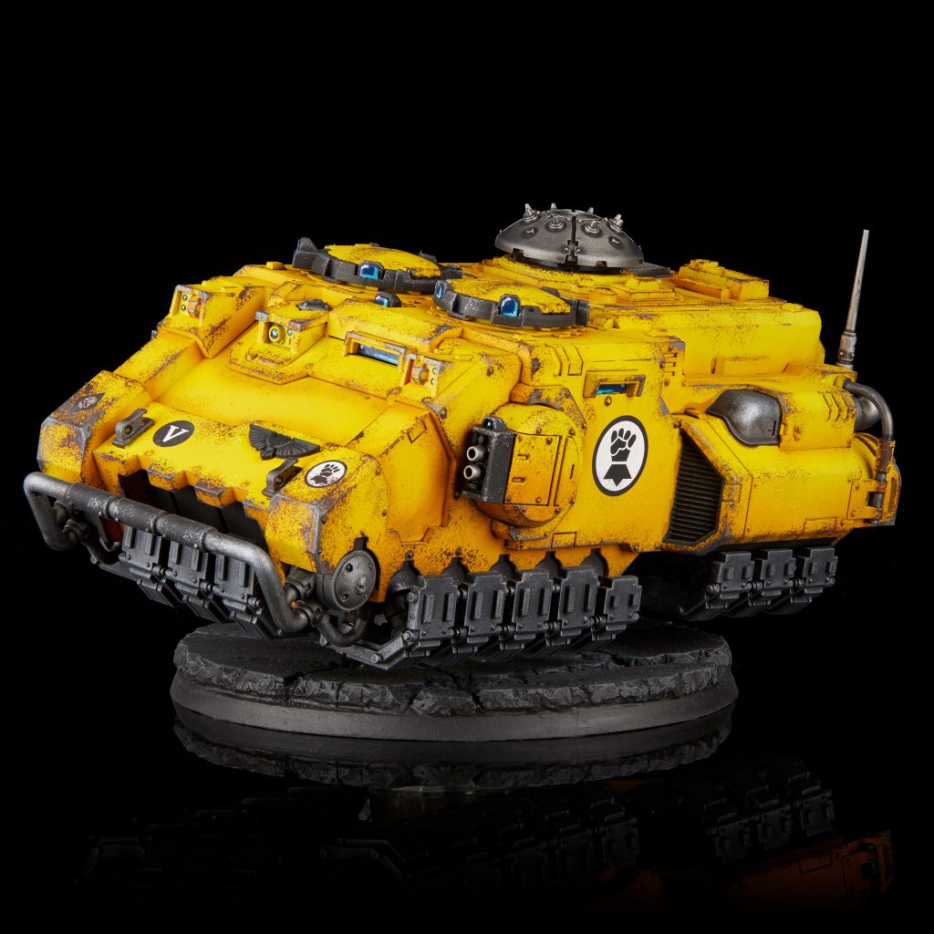 Imperial Fists Impulsor with Shield Dome