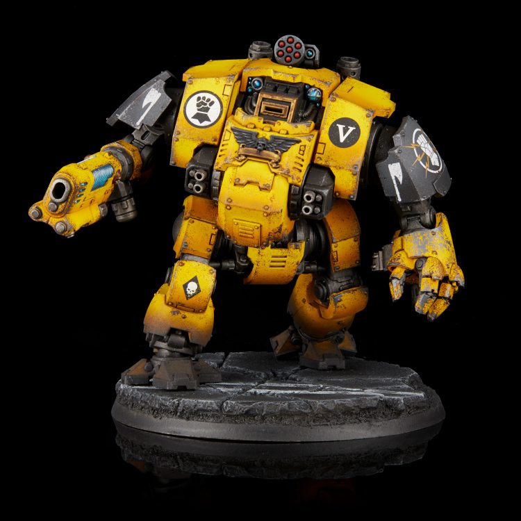 Primaris Redemptor Dreadnought Imperial fists space marines