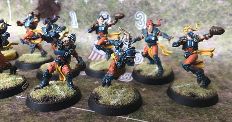 Alqualonde Falcons - Elven Union Team - Painted by Jackal