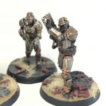 Brotherhood of Steel Knights for Fallout: Wasteland Warfare. Credit: SRM
