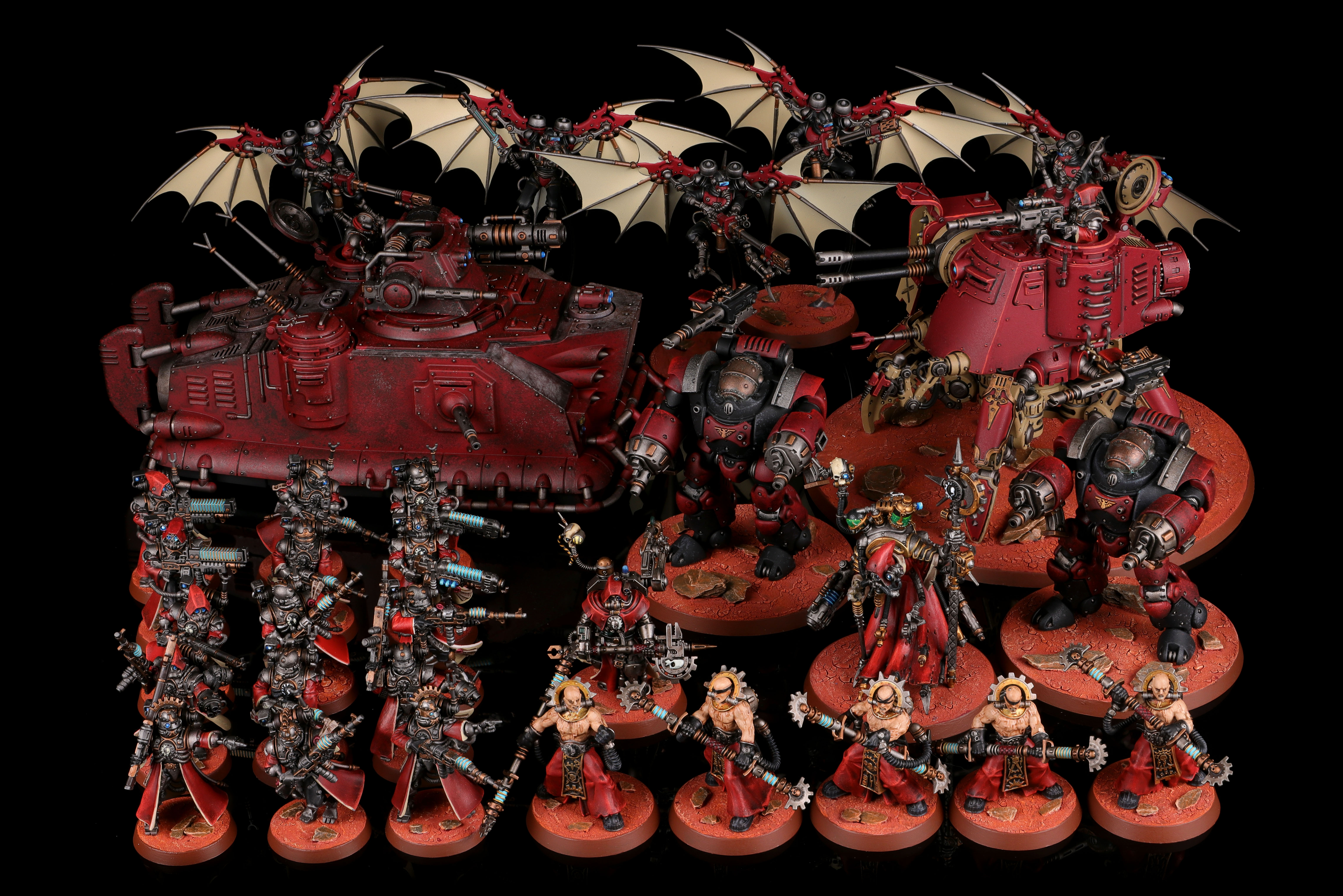 WARHAMMER 40K ADEPTUS MECHANICUS ARMY MANY UNITS TO CHOOSE FROM