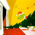 grinch with tree
