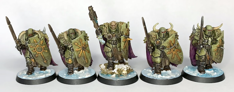 Nurgle Warrior sof Chaos