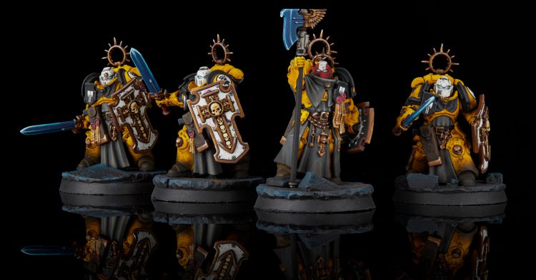 Imperial Fist Bladeguard Veteran Squad