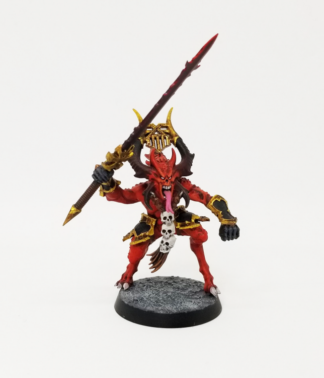 New battletome means new bloodsecrator to paint! Blood for the