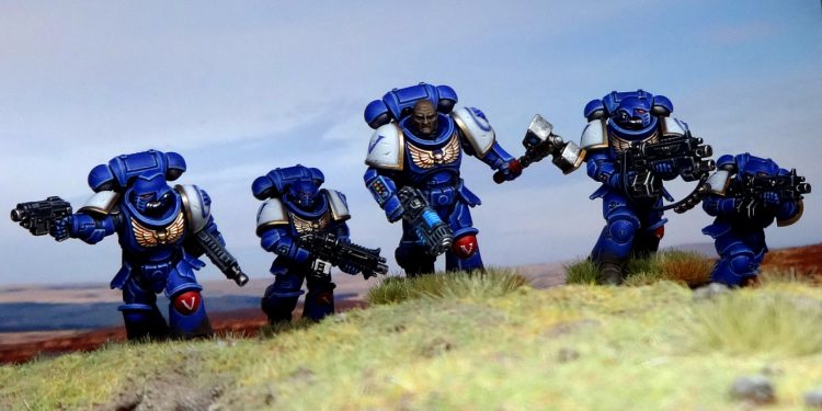 Intercessors with auto bolt rifles