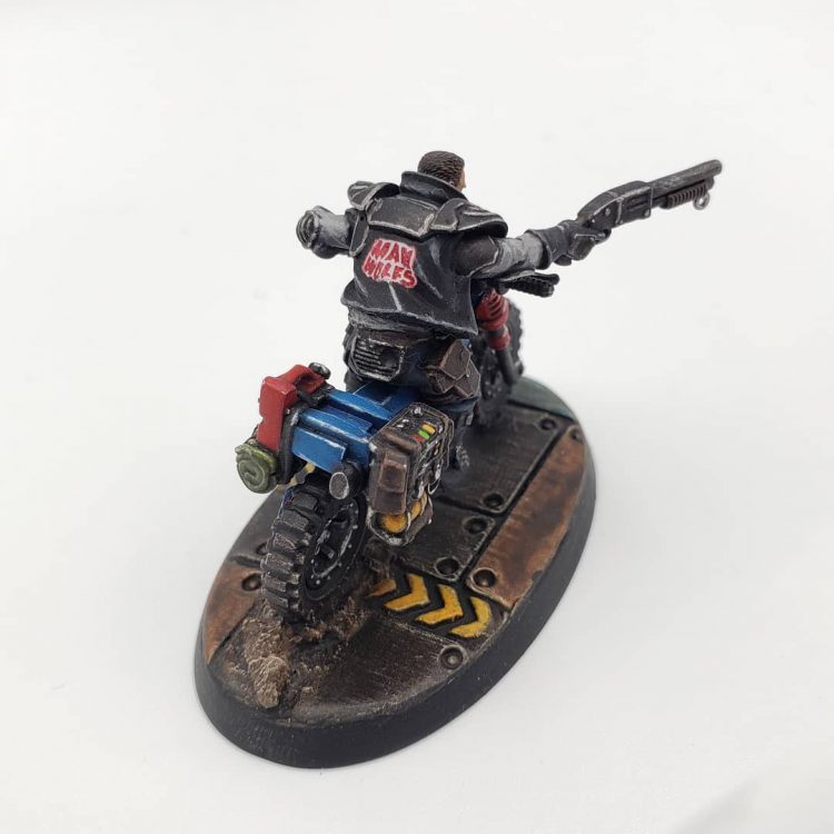 Necromunda Orlock Biker