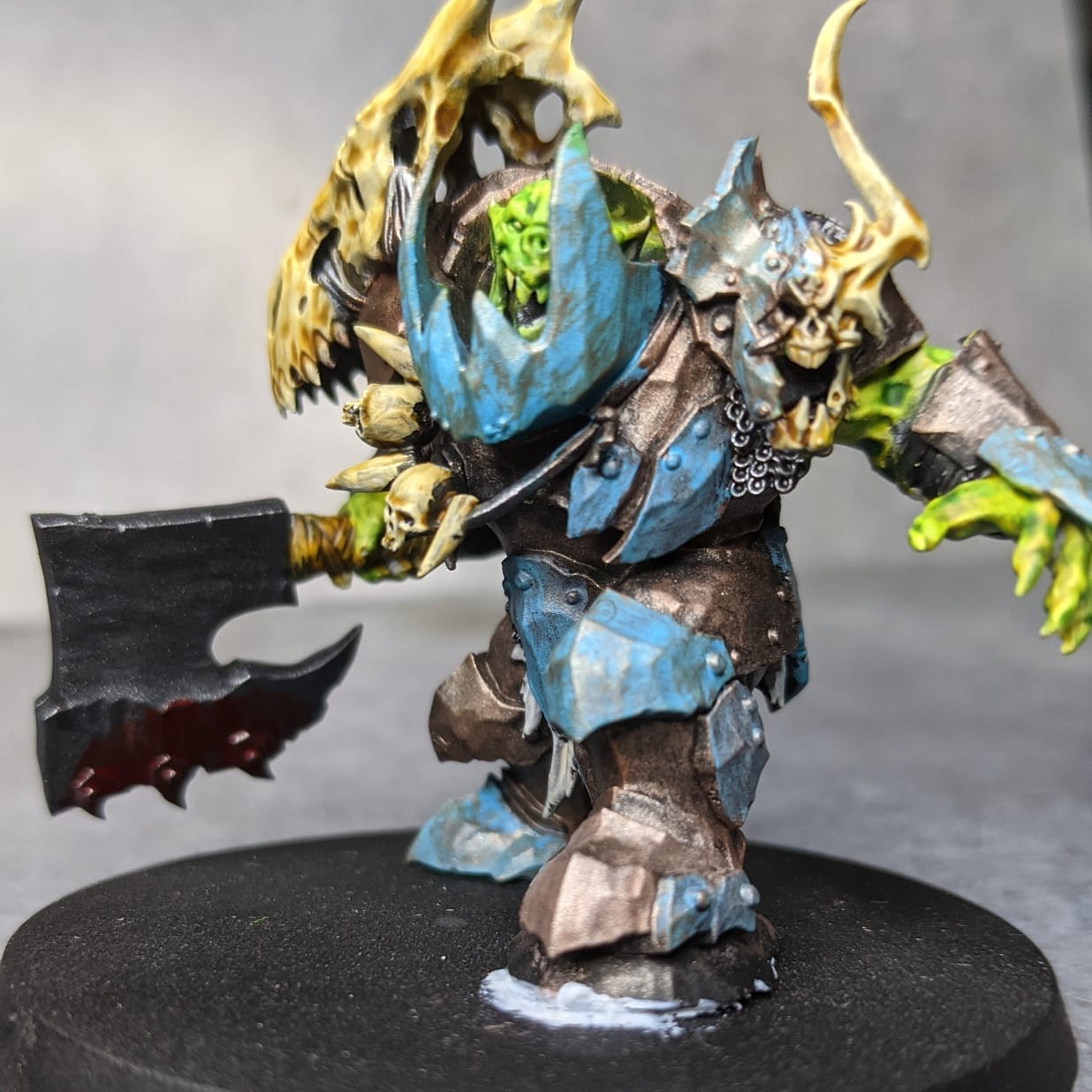 Ironjawz Orruk Warchanter Warhammer Aos Age of Sigmar Pro Painted Miniature  Custom Order 