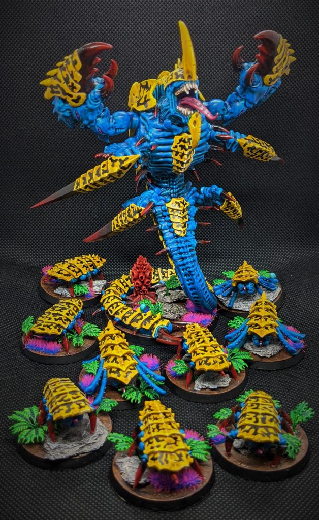 How to Paint Tyranids for Warhammer 40k (Painting Organic Models