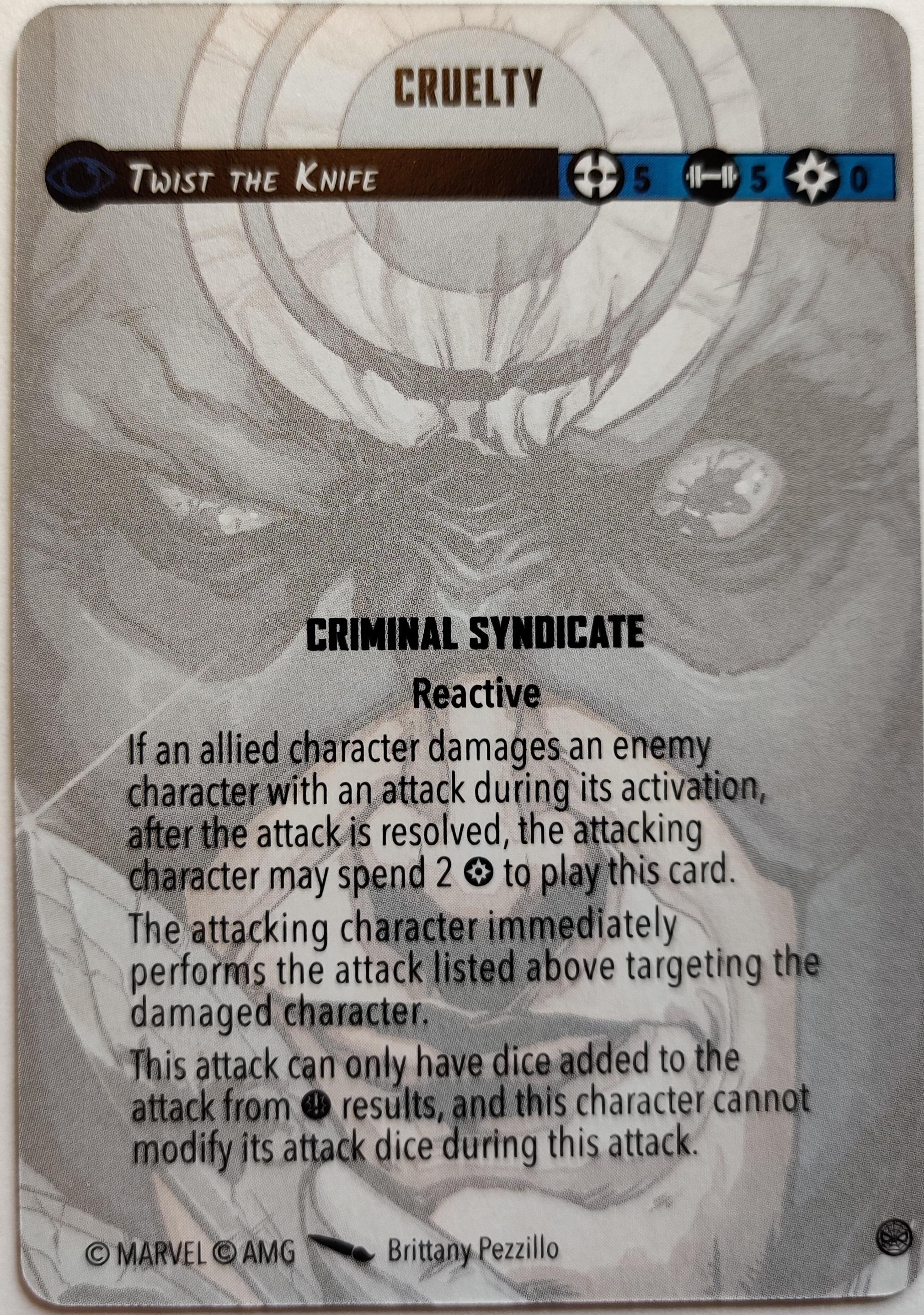Marvel Crisis Protocol Criminal Syndicate