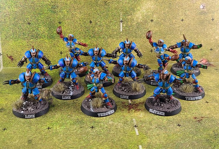 blood bowl human team