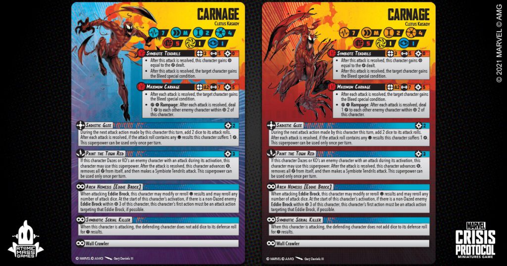 Carnage Marvel Crisis Protocol