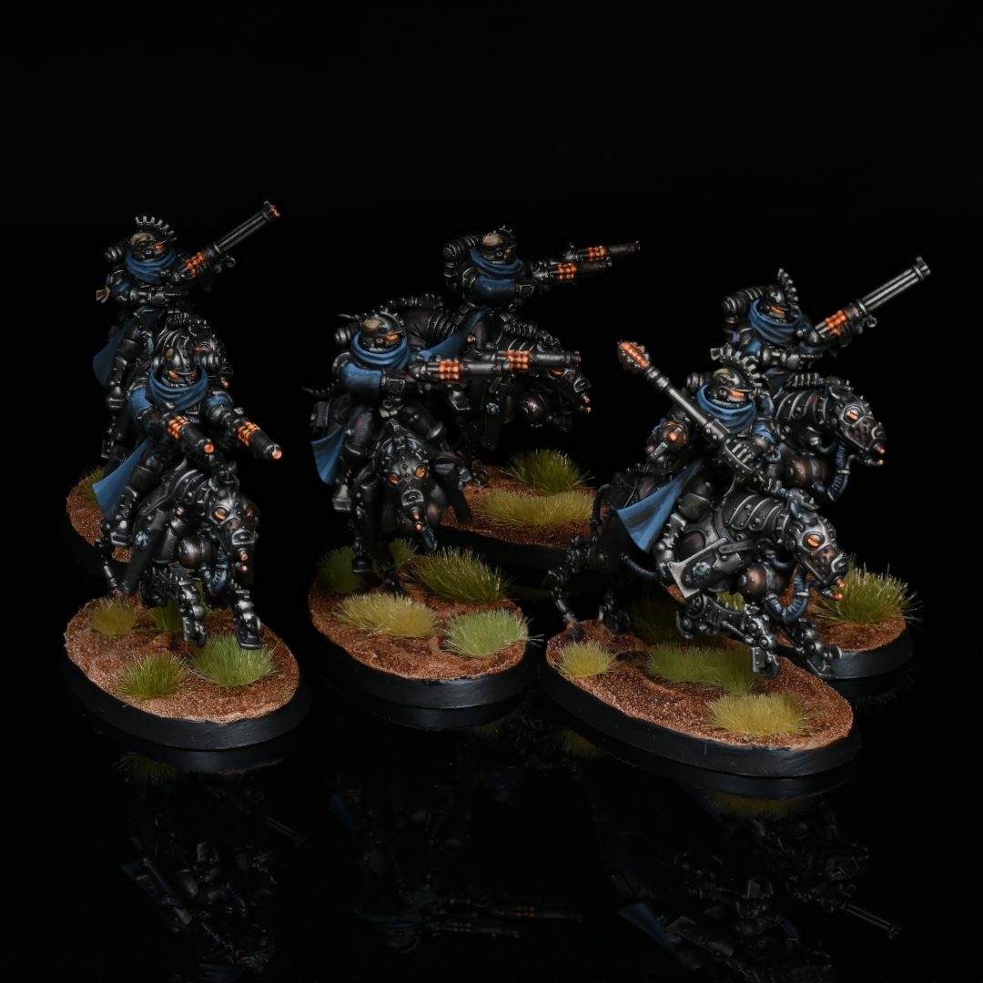 X3 Serberys Sulphurhounds Warhammer 40K - Adeptus Mechanicus - Plastique