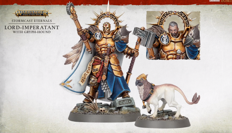 Stormcast Lord-Imperatant. Credit: Games Workshop