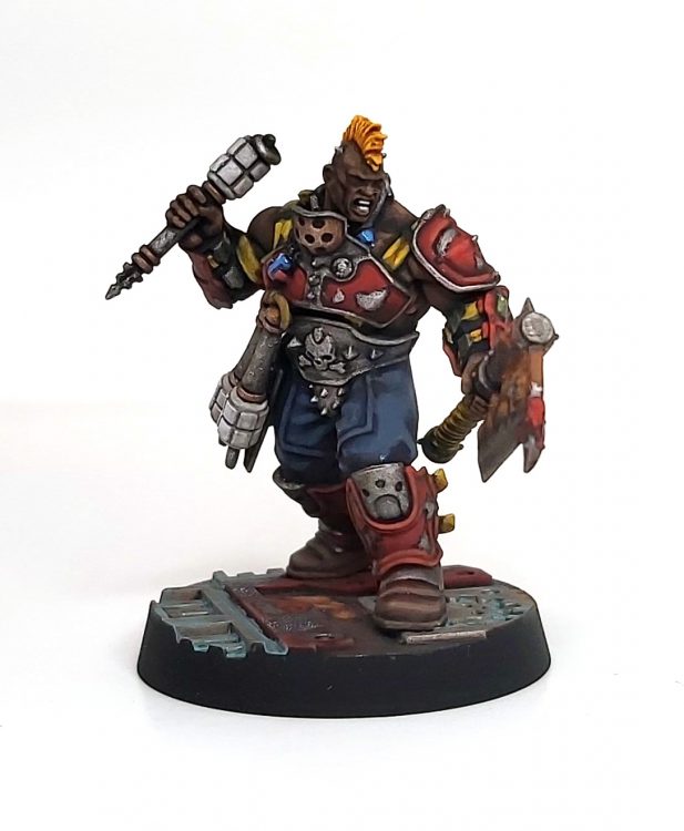 NCGO18 BRAS DROIT COMBI PLASMA GOLIATH BITZ NECROMUNDA UNDERHIVE