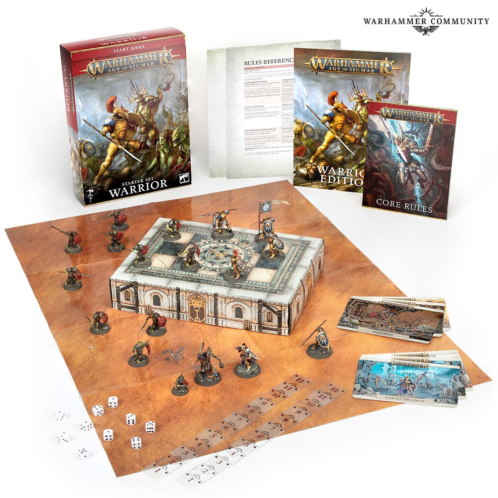 Review: Warhammer Age of Sigmar Starter Set » Tale of Painters