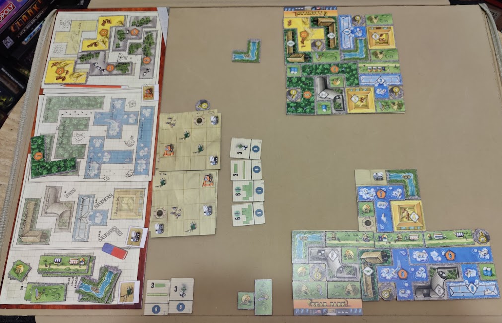 Barenpark with the Grizzly Tiles and 5th board.